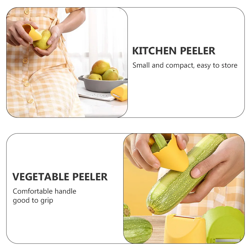 

2pcs Stainless Steel Vegetable Peeler Rust Resistant Home Kitchen Tool Comfort Handle Fruit Cucumber Carrot Peeling