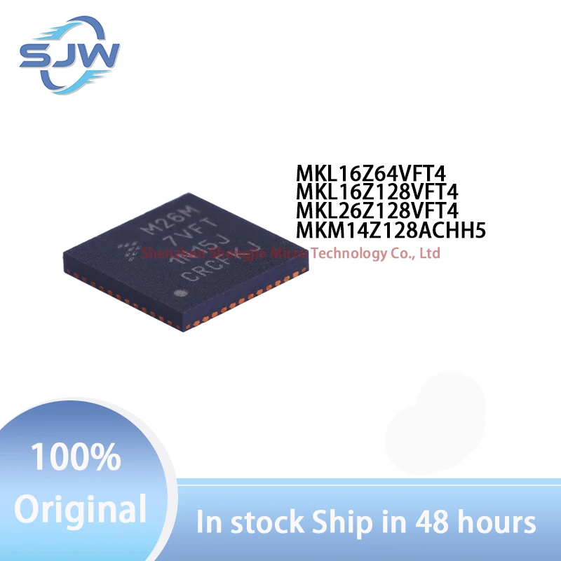 

MKL16Z64VFT4 MKL16Z128VFT4 MKL26Z128VFT4 MKM14Z128ACHH5 encapsulation QFN48 LGA44 Single-Chip Microcomputer