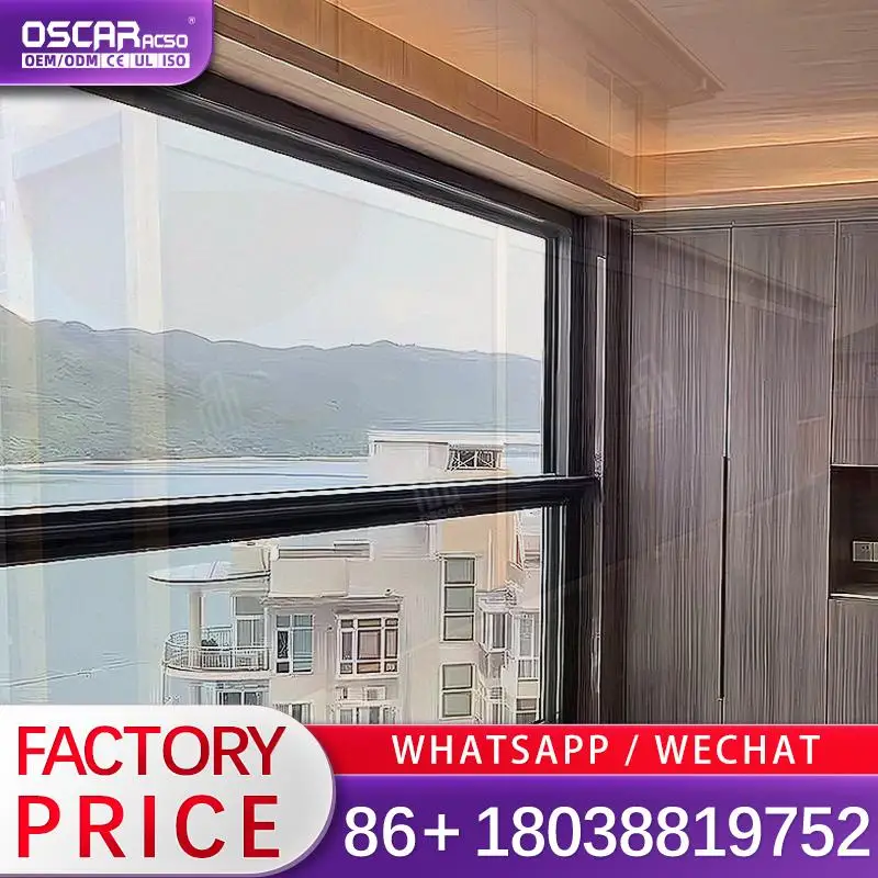 

Rainproof Remote Controlled Motorized Outdoor Zip Track Roller Blinds for Patio Terrace Garden Rolling shutter