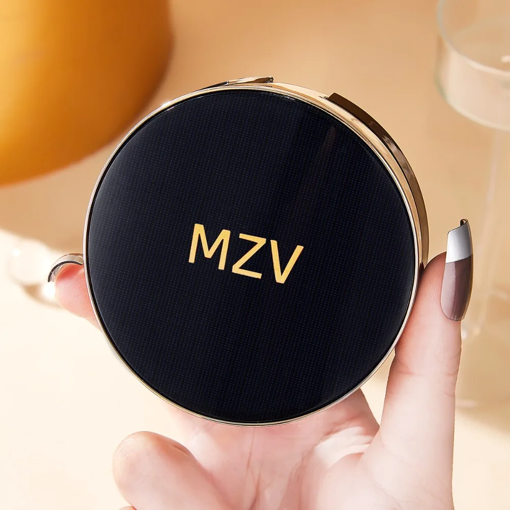 MZV Air Cushion BB Cream Waterproof Foundation Water Bead Tricolor Latte Concealer Cushion New Edition