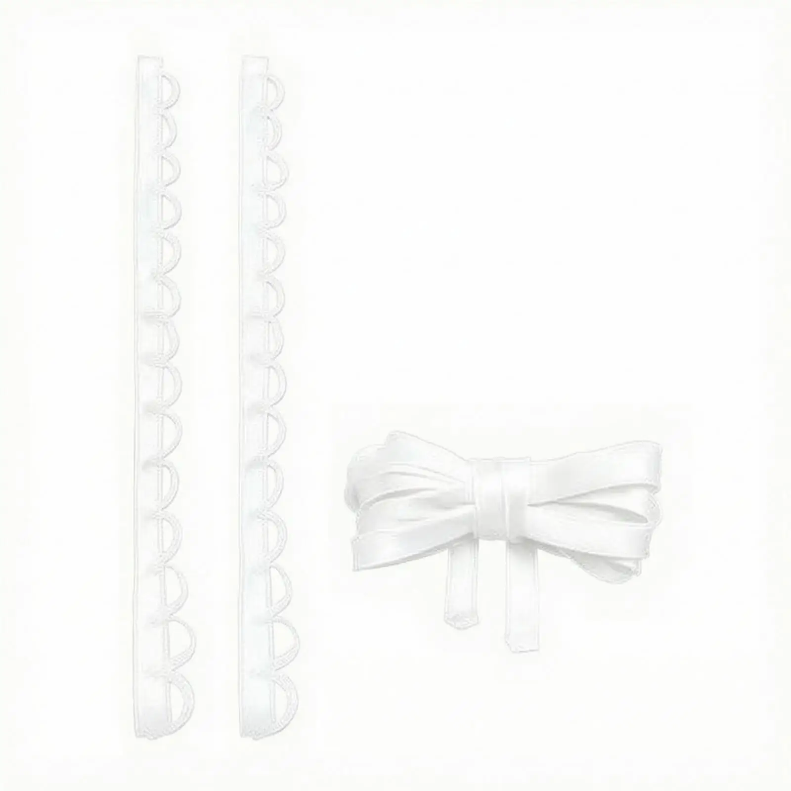 Chiffon Gown Back Lacing Belt Adjustable Bridal Corset Ribbon for Formal Dress Tailoring