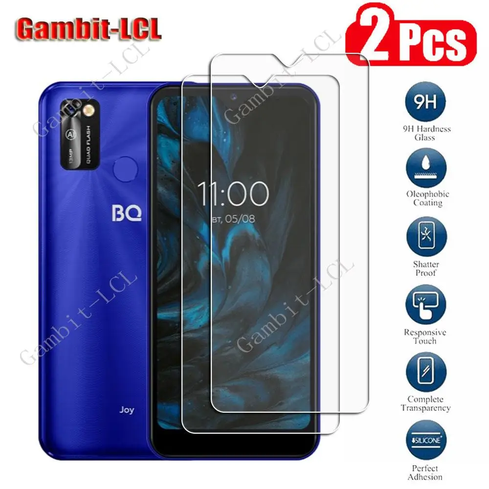 9H HD Original Protection Tempered Glass For BQ 6353L Joy 6.26