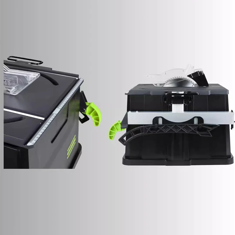 

220V Flip Saw, Home-Use Multi-Function Cutter, 45° Bevel Saw for Aluminum, Woodworking Angle Saw, Small Table Saw