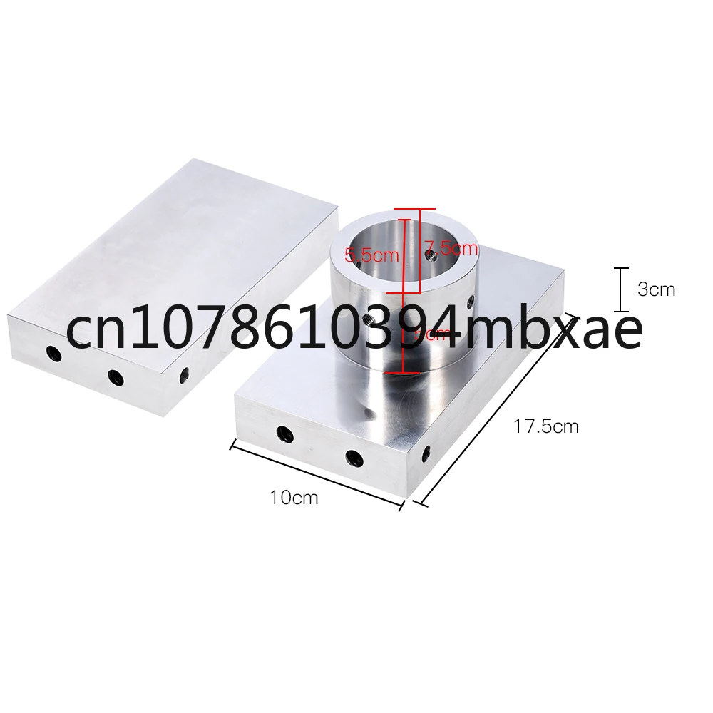 4x7inch Rosin Press Plate Kit with 4pcs Heating Rod and Double Pid Temperature Controller Module DIY Build 10-20 Ton Rosin Press