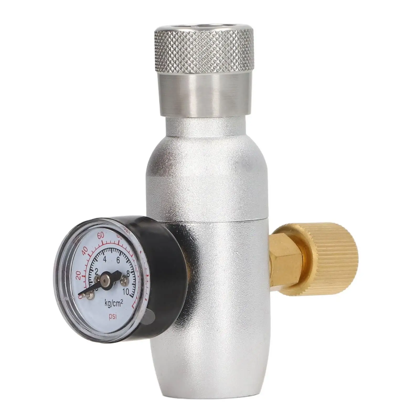 Mini CO2 Gas Regulator for Beer Kegs - Homebrewing and Restaurant Brewing Pressure Control Device