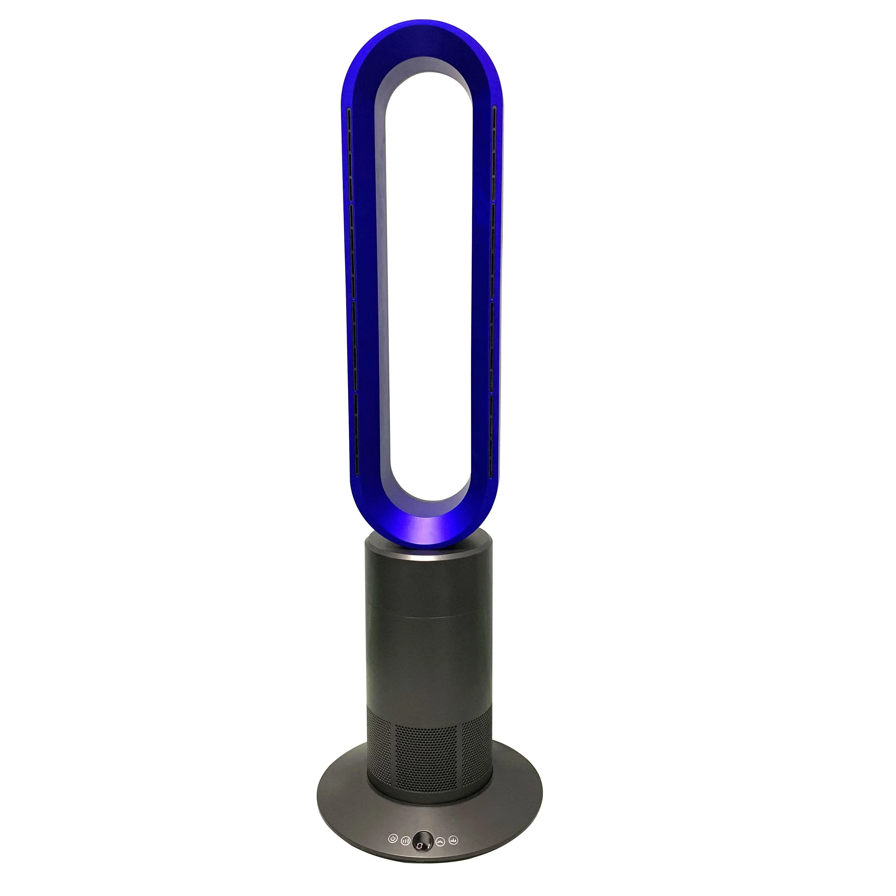 Ptc Heater Appliances Electrical Standing Fan Home Electric Heater Air Conditioner Fan Heating Cooling Bladeless Tower Fan