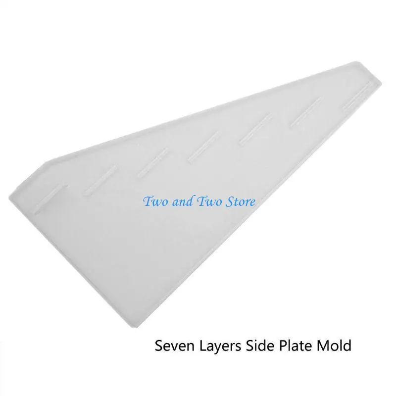 

HX6F Display Rack Epoxy Resin Silicone Molds Set Display for Lipstick Makeup Pigment Jewelry Home Decor Gift