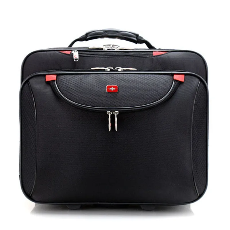 Waterproof Oxford cloth trolley case, business suitcase, boarding case, 18 inch business travel suitcase