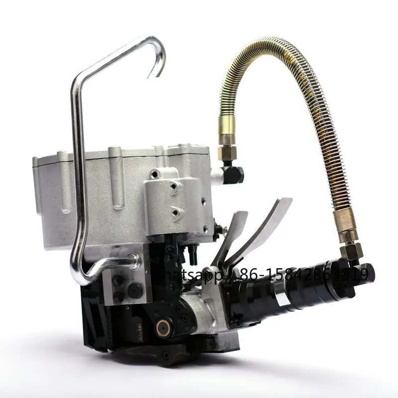 KZ-32B/19 type pneumatic integrated steel belt iron sheet baler automatic baler hot melt strapping machine