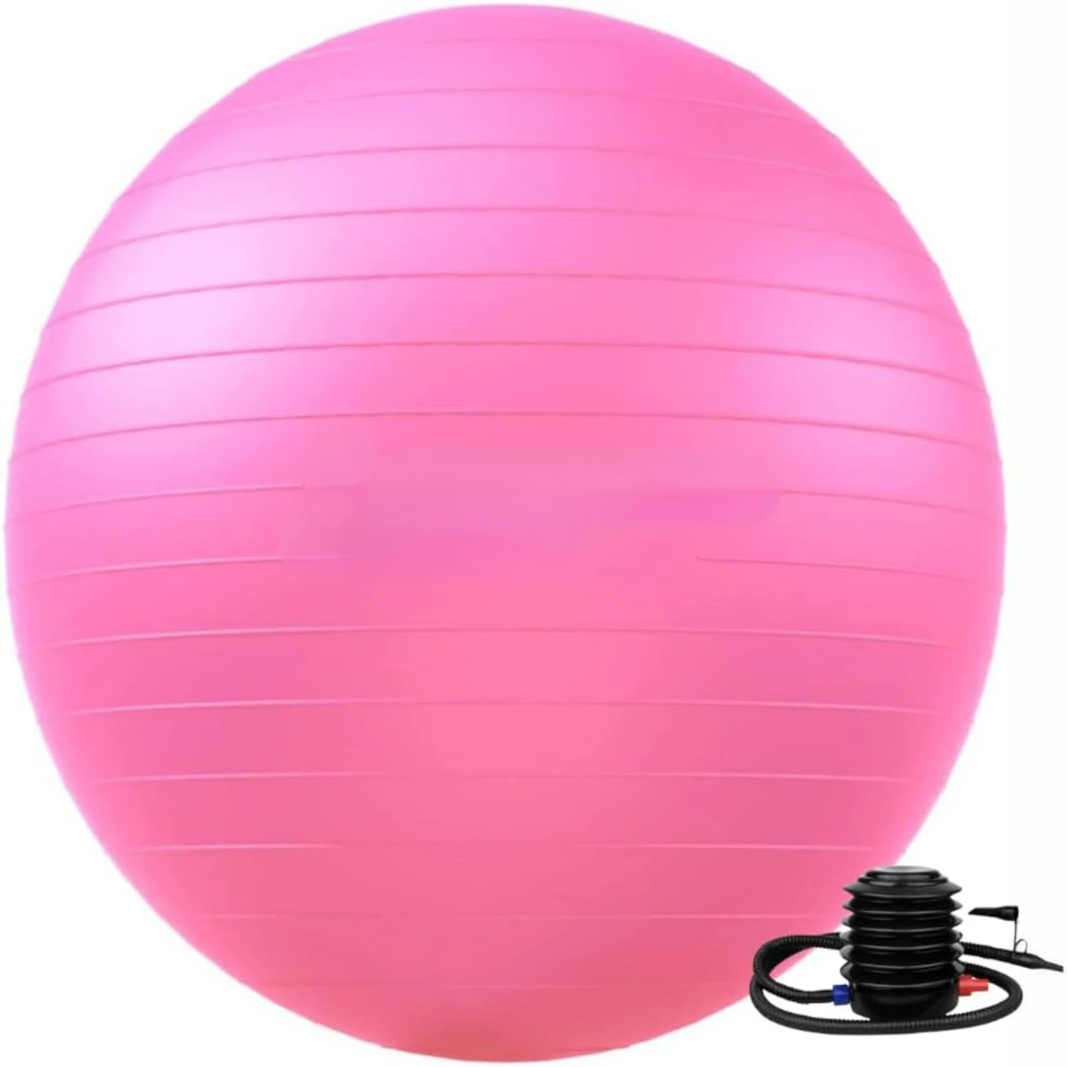 High Quality, Durable, Versatile, and Comfortable AntiBurst Yoga Ball for Physical Therapy, Pregnancy, and Fitness Workouts | Id