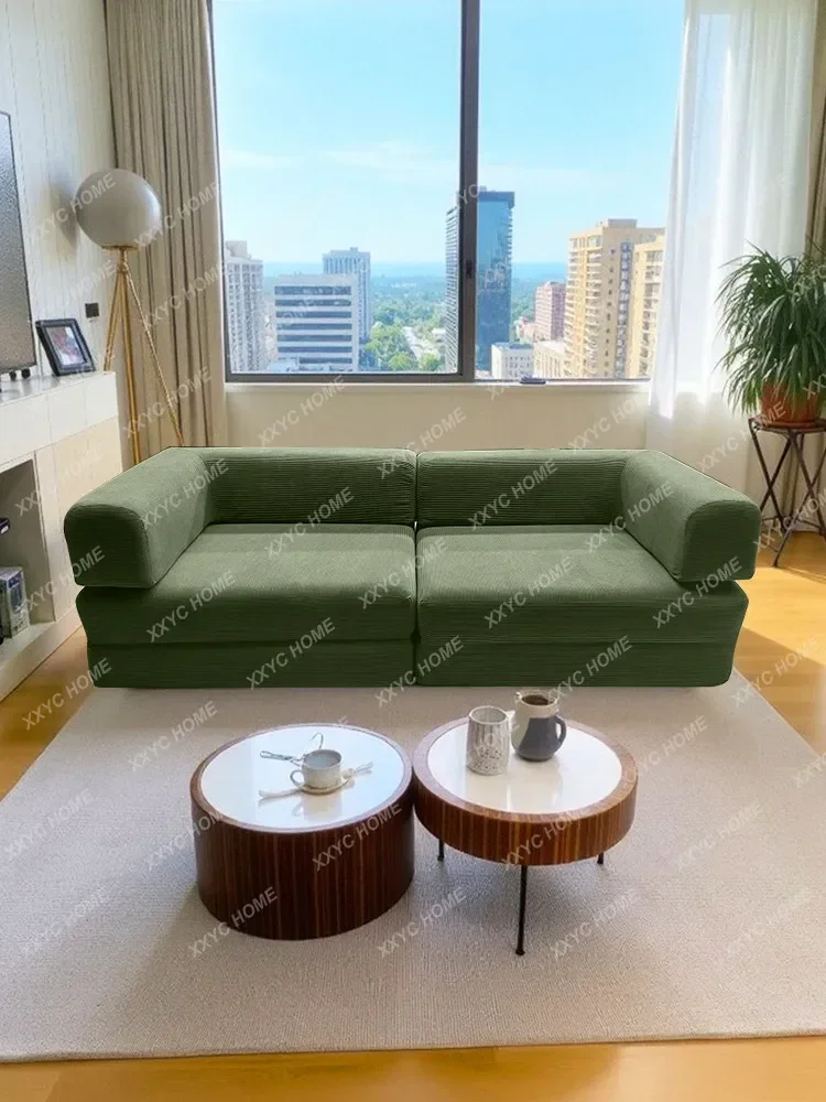 TT 2 meters or more compression sofa module roll bag full sponge small apartment sofa bed