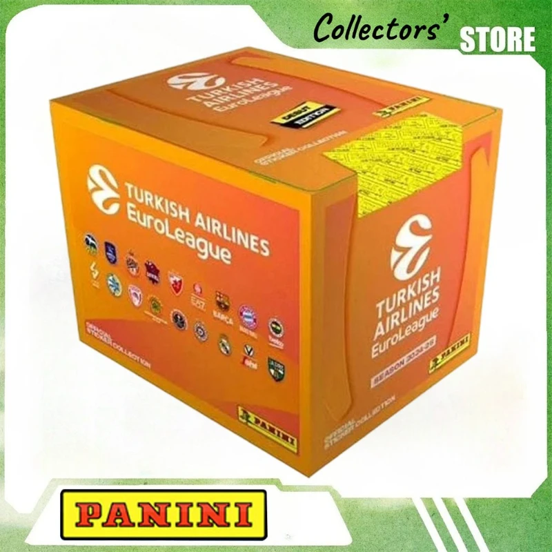 Panini Basketball Euro League Stickers 2024-25 Rare Limited Exclusive Rookie Holo Autograph Year One Collectible Trading Cards