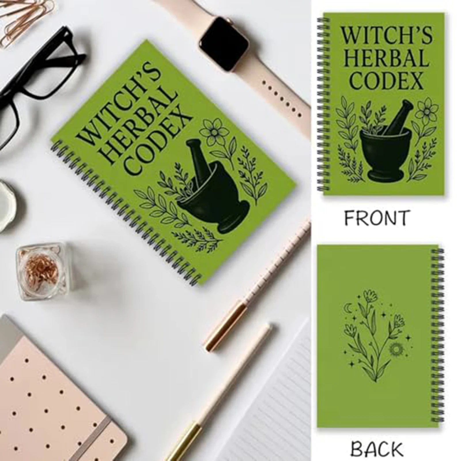 The Enchanted Herbalist'S Grimoire: A Witch'S Guide To Plant Magic, Herbal Remedies & Crafting Your Personal Codex Of Botany