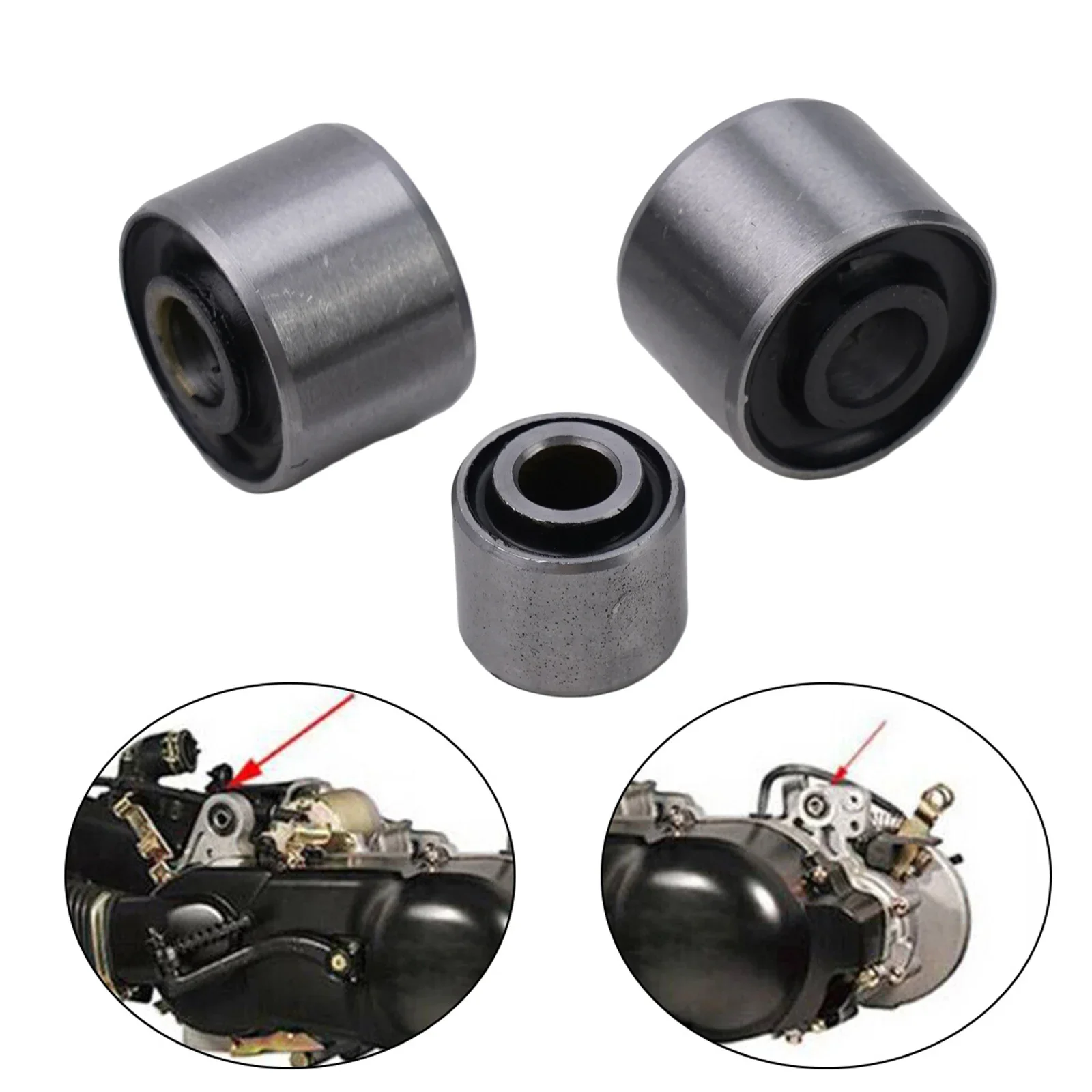 

3PC Crankcase Bushing Set For GY6 50 125CC 150CC Scooters And Mopeds High Performance Engine Mounting Solution