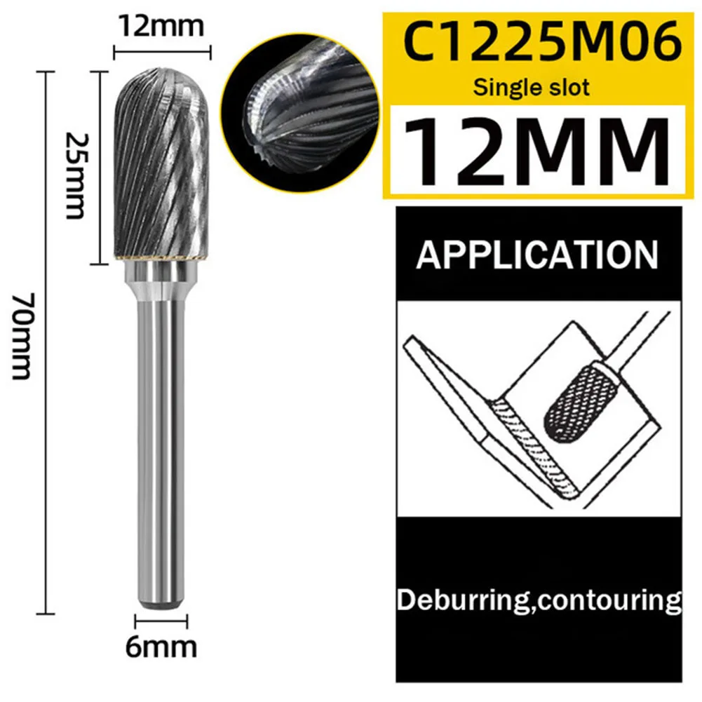 Latest Quantity Hand Tool High Carbon Steel Processing Metal Processing Router Burr Rotary Tools Single Cutter