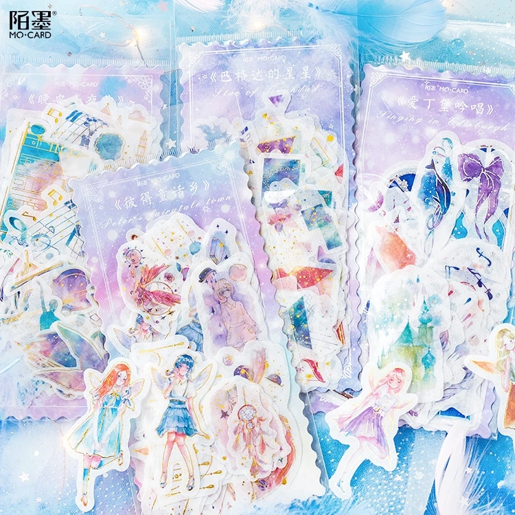 

60pcs /1 set Cute stationery Stickers paper kawaii Girl's prayer Decoration stickers pegatinas scrapbooking/Wholesale
