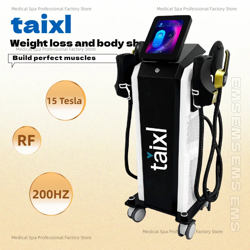 

EMS HIEMT PRO Sculpting Machine 15 Tesla RF Fat Burner Body Slimming Device