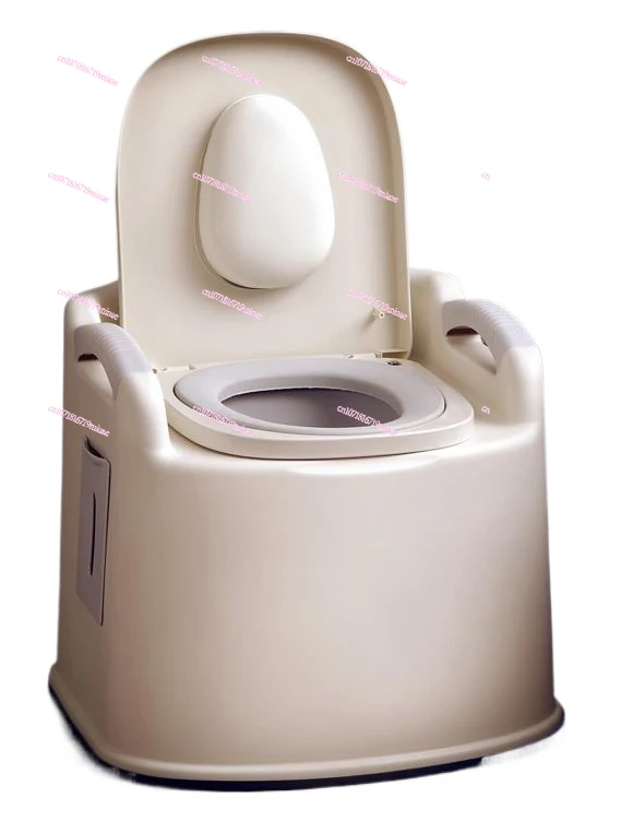 Portable bucket for the elderly, portable toilet for the elderly, mobile/adult pregnant women, indoor use for the elderly