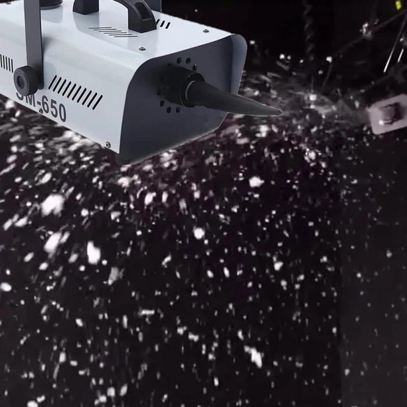 

Snow Machine, Wireless Control Snowflake Machine for DJ Parties, Christmas, Holidays, Snow Maker; 400W Smoke Machine Fogger