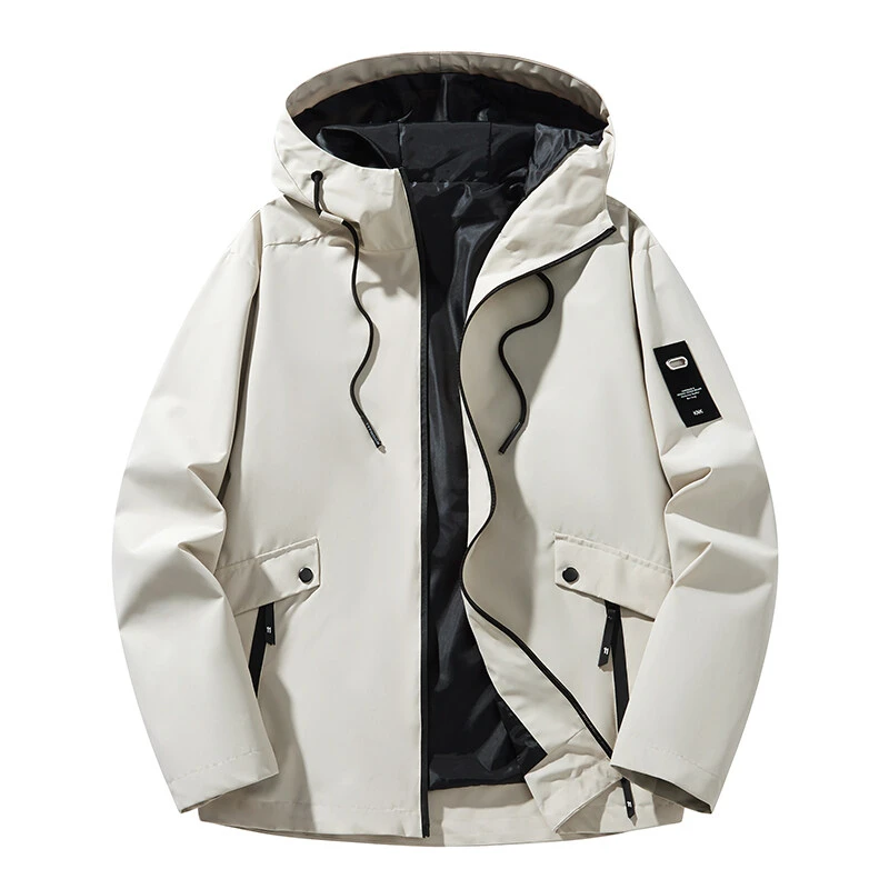 

2025 Spring Summer Jackets Hot selling Men's Windproof Cycling Zipper New Casual Work Fashion Outdoor Adventure Jack