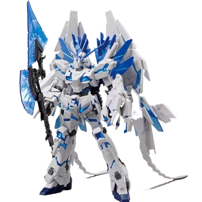 Spot Original Bandai HG 1/144 Unicorn Gundam Perfect Destruction Mode Limited Edition Plastic Model Kit Action Figure Toy Gift
