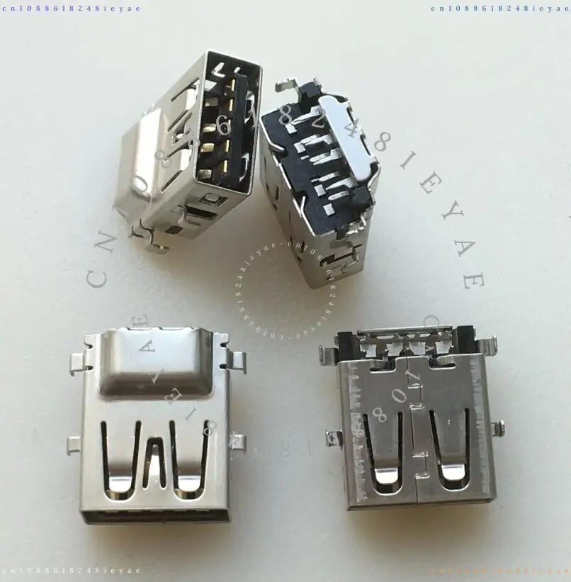 ACON USB3.0 Receptacle USB Connector, Reverse Interface, Receptacle, Sink Plate 9P 9 Pin, Convex Back Protruding Back