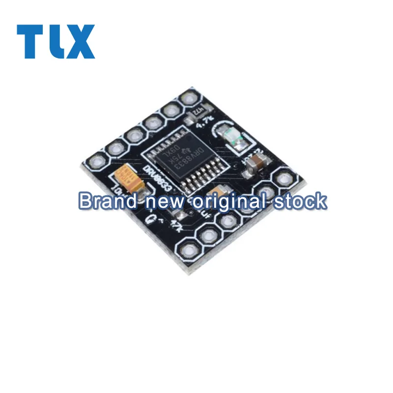 10 Uds DRV8833 módulo de accionamiento de motor DC 3V5V10V placa de accionamiento de motor 2 accionamiento de motor tamaño pequeño