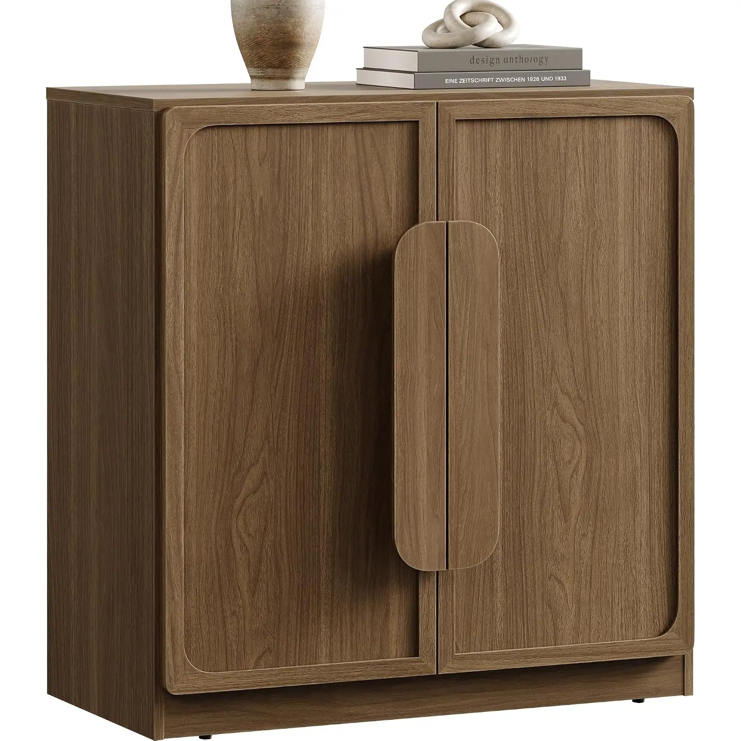 Walnut Sideboard Buffet Cabinet with Storage 32