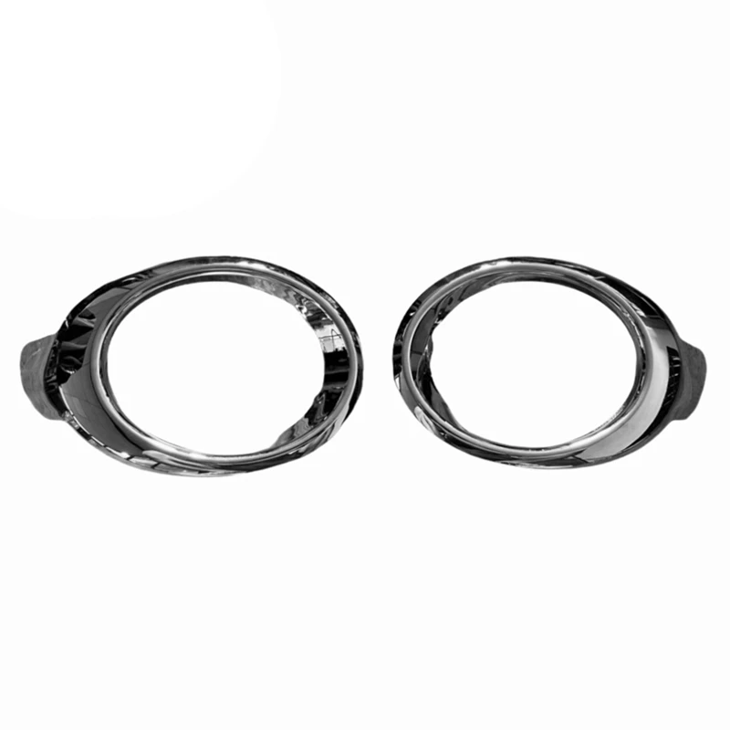 

1Pair Car Front Fog Light Cover Chrome 1608323880 1608953680 For Citroen Bellinger (B9) 12-15 Bumper Trim Fog Lamp Frame