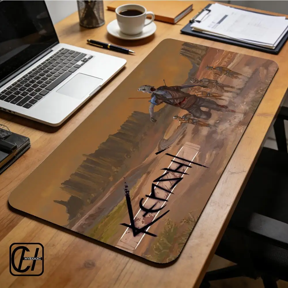 Hot Strategy open world game Kenshi Mouse Pad Computer Mouse desk accessories Office Pad Gaming MousePad Waterproof PU Leather