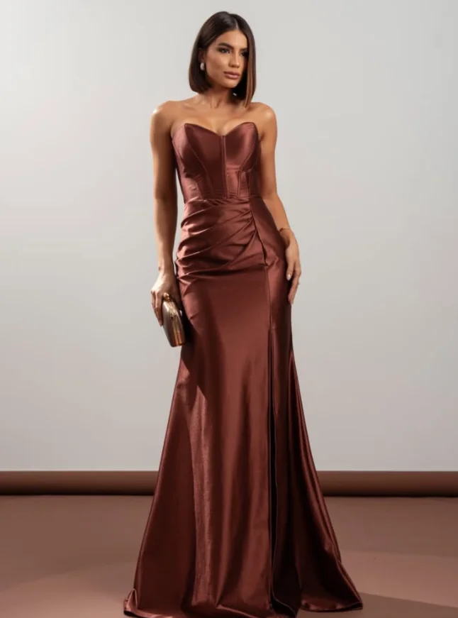 تخصيص جودة عالية طول الأرض الحبيب بلا أكمام عالية شوكة المرأة حفلة موسيقية Abiye Uzun Elbise Modelleri فساتين الحفلة التخرج