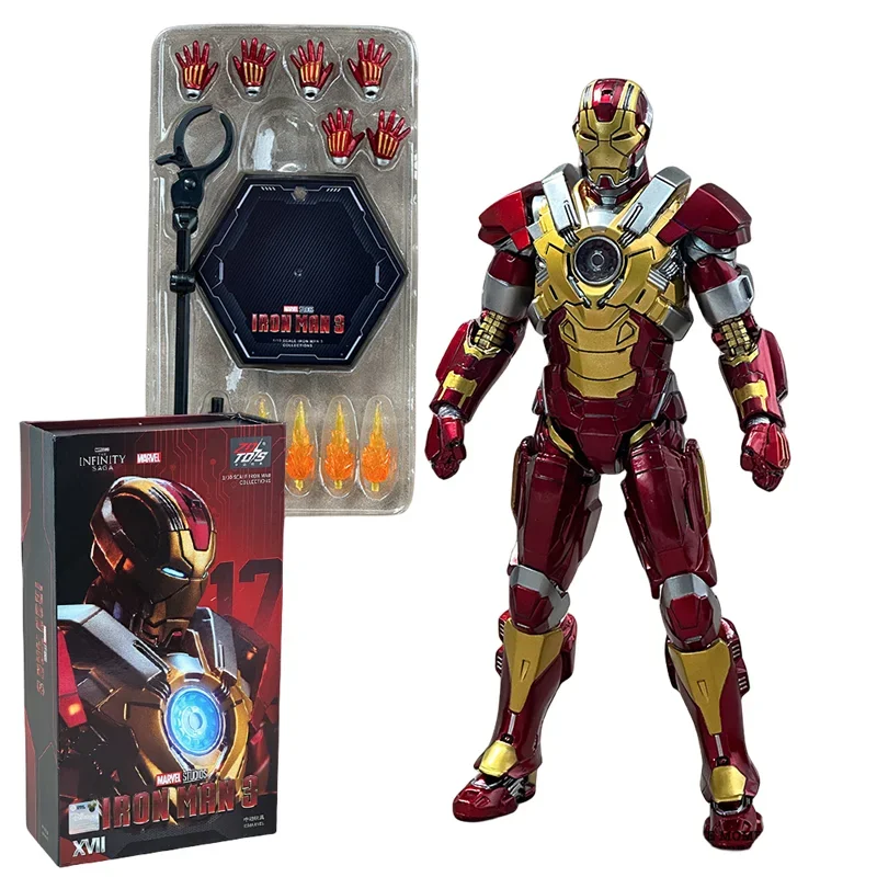 Figurki akcji ZD Toys Iron Man Blacklash Series 1/10 MK33 MK39 MK17 MK21 - Model Statuetki Filmowej dla Dorosłych Kolekcjonerów i na Prezent