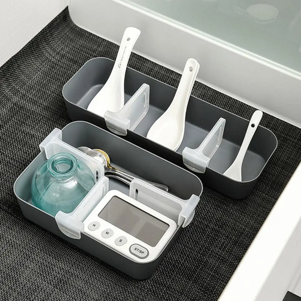 Plastic Refrigerator Partition Board Multifunctional Free Combination Buckle Type Refrigerator Partition Clip Organization