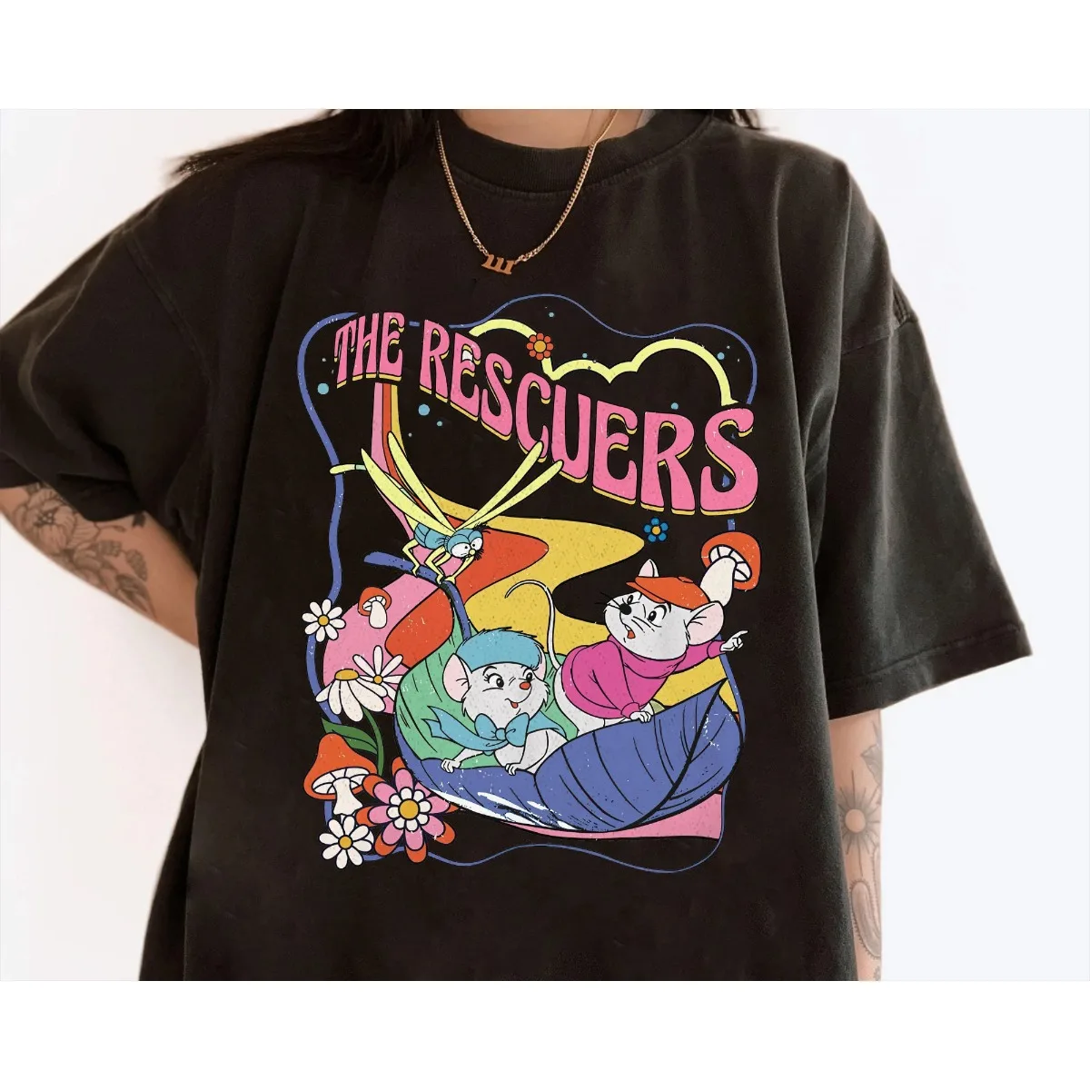 2026 nova disney moda feminina venda quente de alta qualidade dos desenhos animados impresso casual versátil algodão camiseta