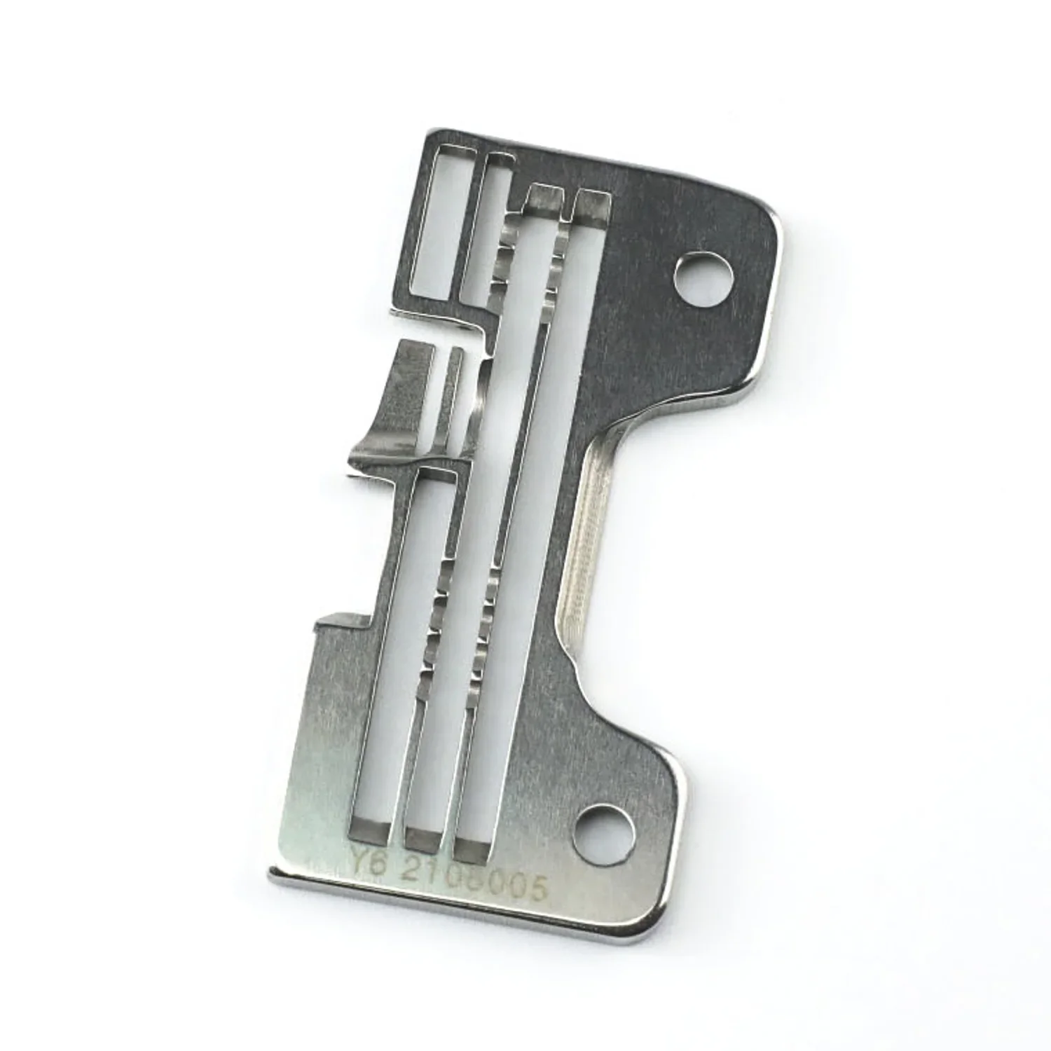 2108005 Throat Plate Fit Yamato AZ6020H, AZ8020G, AZ8020H-Y6, AZ8000G, AZF8000G (4 Thread) Overlock Sewing Machine Parts 2.4x6mm