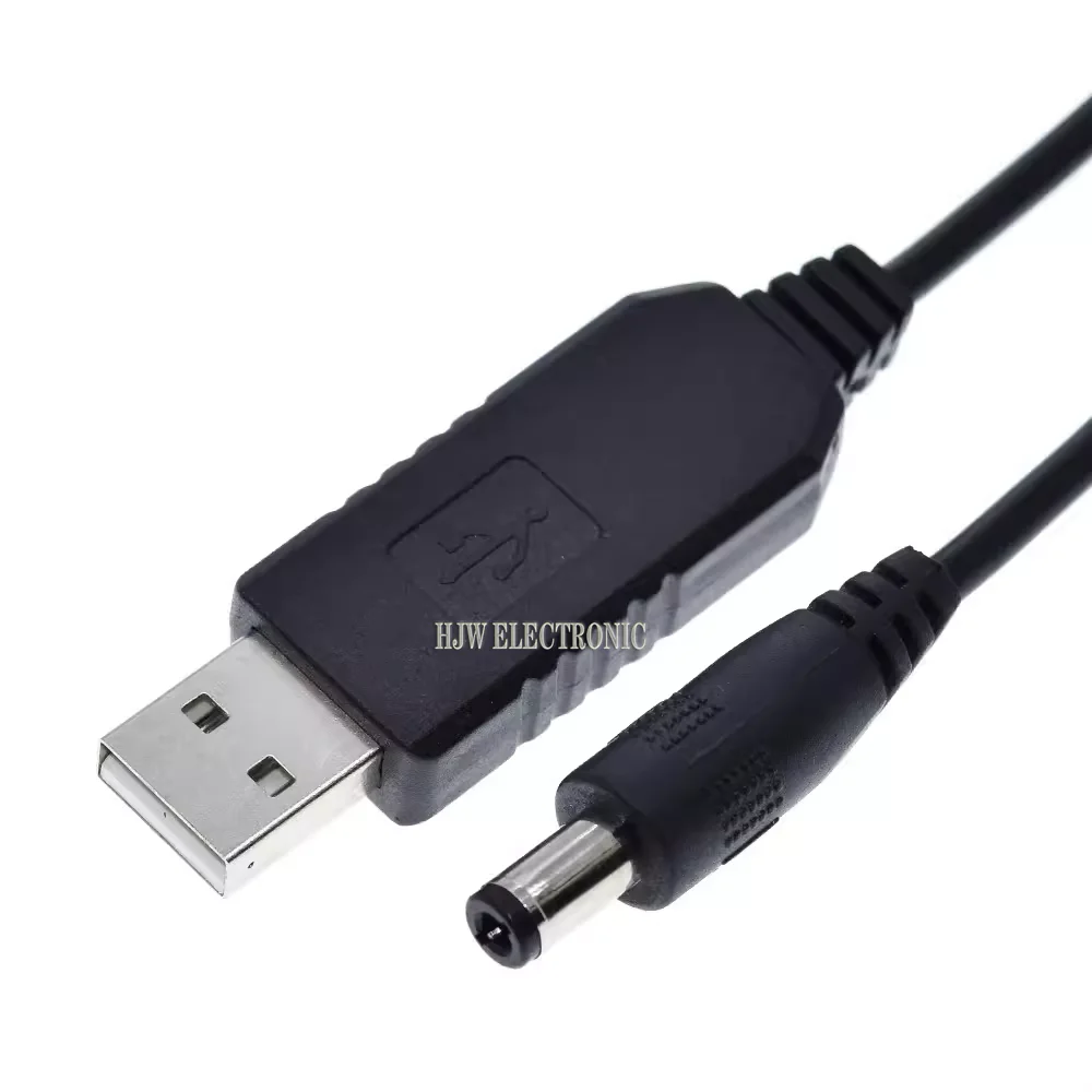 USB power boost line DC 5V to DC 9V / 12V Step UP Module USB Converter Adapter Cable 2.1x5.5mm Plug 4.8