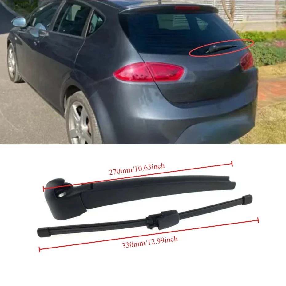 Rear Windshield Windscreen Washer Wiper Arm Blade Set For Seat Leon Car Wiper Arm Replacement Accessories 2006 -Till Now