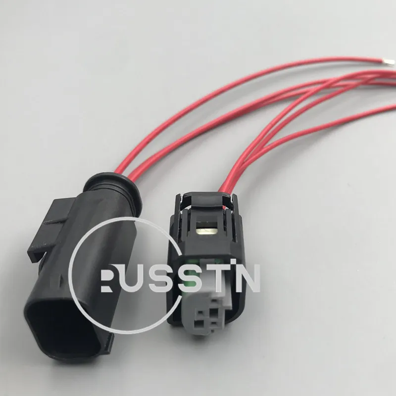 1 Set 3 Hole 968401-1 Auto Air Conditioning Pressure Switch Cold Air Sensor Harness Connector AC Assembly 1J0972483 2-967642-1