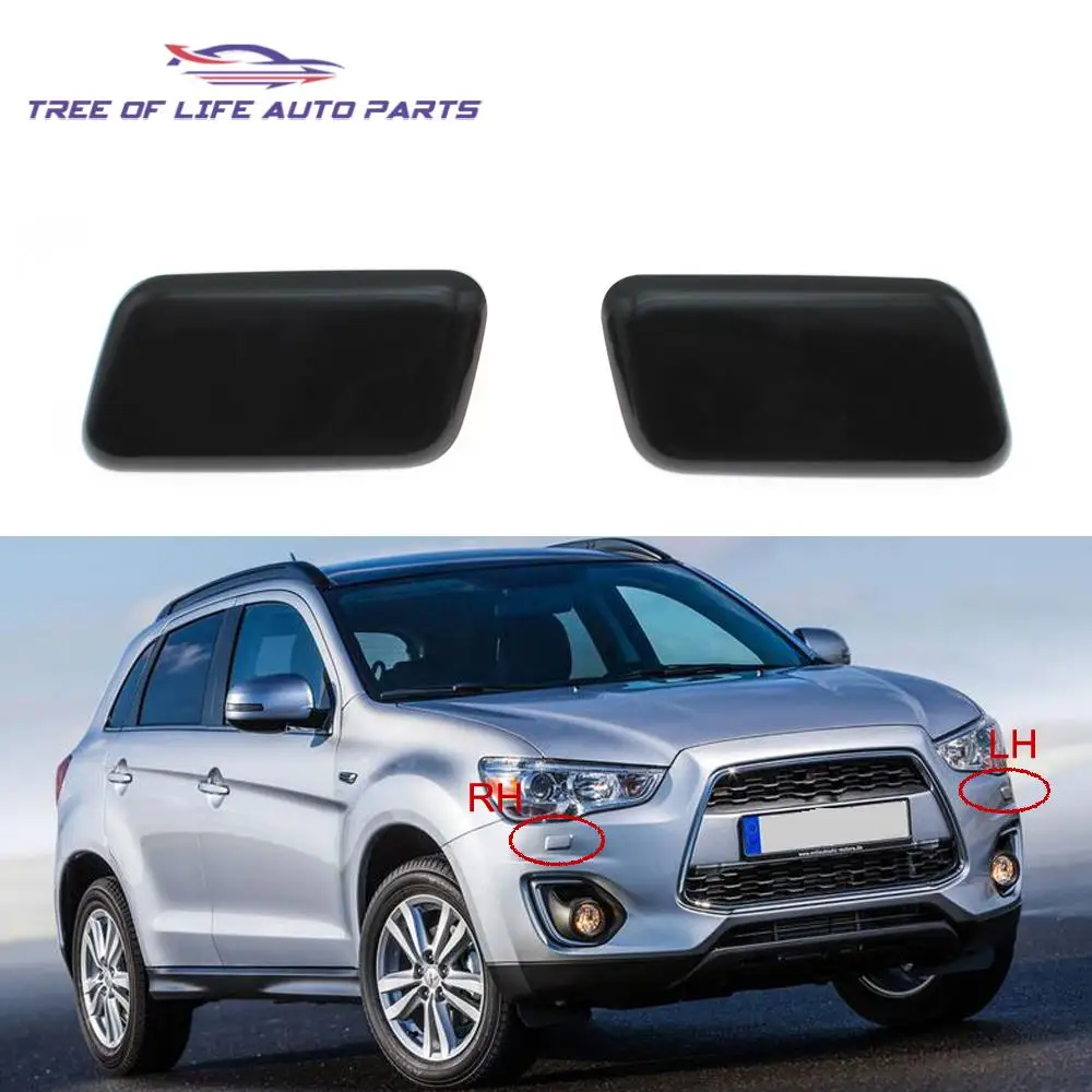 Front Bumper Headlight Washer Spray Nozzle Jet Cover Cap For Mitsubishi ASX 2010 2011 2012 2013 2014 2015 8265A628ZZ 8265A627ZZ