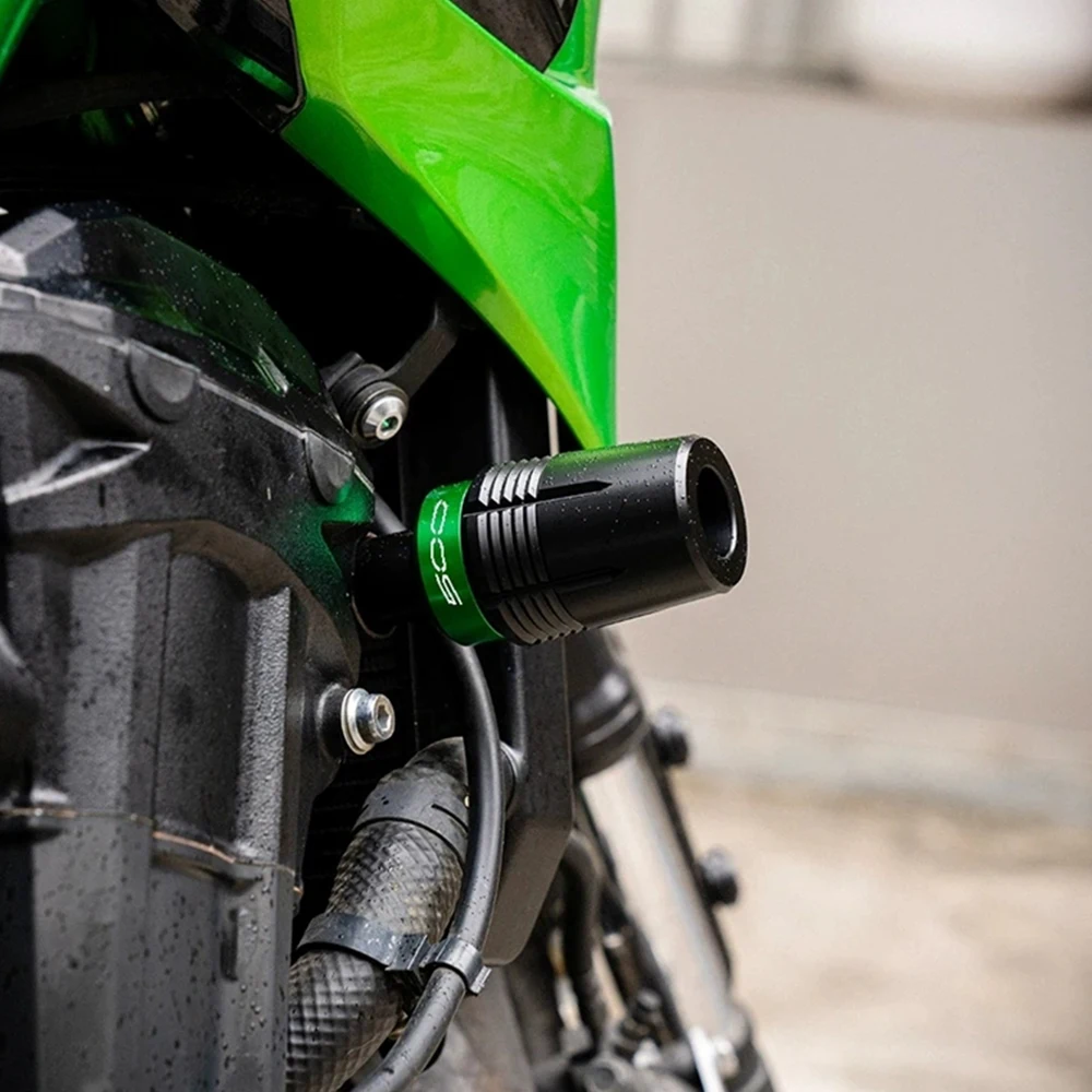 Motorcycle Falling Protection Parts Engine Exhaust Crash Pad Frame Slider For KAWASAKI Ninja 500 400 Ninja500 SE Z500 Z500SE