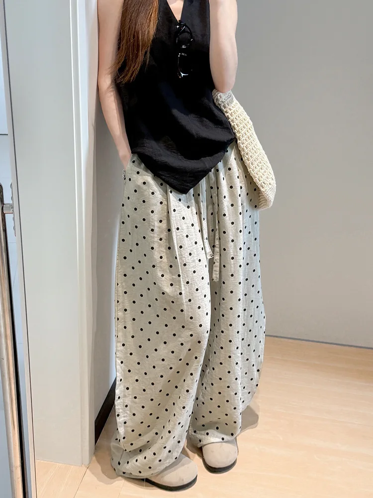 بنطال ذو قصة أرجل واسعة للفتيات اليابان المرأة الخريف القوطية الشرير الاتجاه فضفاض فضفاض مهرجان الموسيقى في الهواء الطلق مطاطا حزام سروال قصير #2