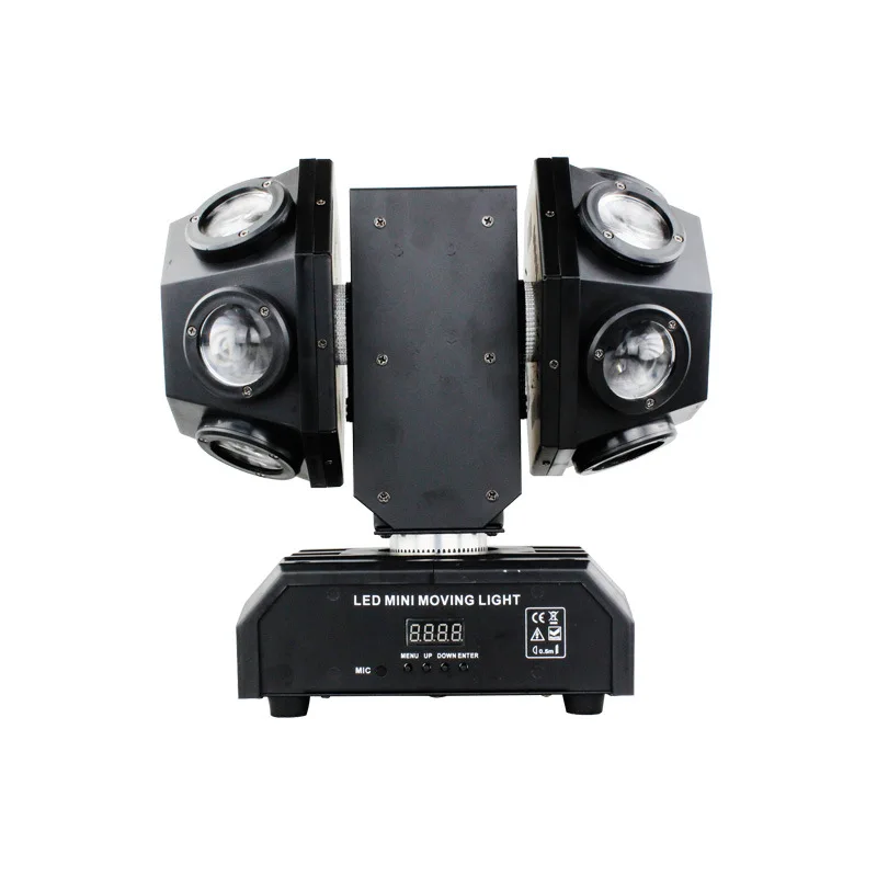 stage lights flash lights double pétanque, bar atmosphere, head blink, beam light, rotating night lights, commercial performance