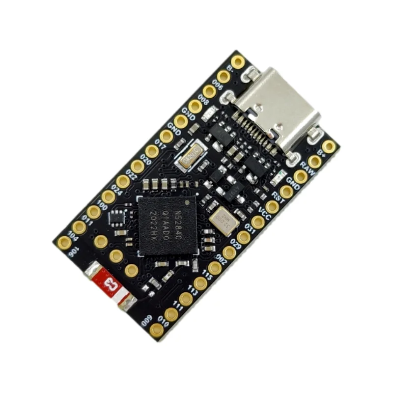 NRF52840 Development Board, Supermini Compatível com Nice!Nano V2.0 Bluetooth carregamento Gestão