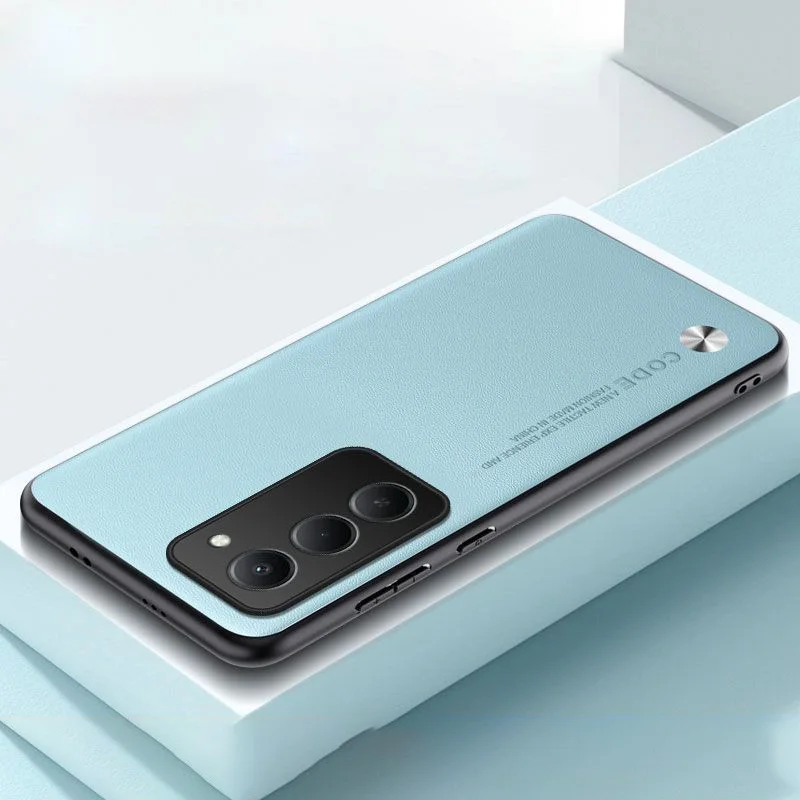 حافظة جلدية PU لهاتف Xiaomi Redmi 15 غطاء خلفي Redmi15 من السيليكون حافظة هاتف حماية كاملة للكاميرا لهاتف Redmi 15 4G 5G Matte Funda