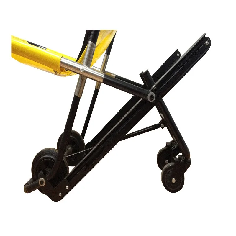 Crawler stair stretcher High-rise quick downstairs evacuation chair Aluminum alloy portable folding stretcher