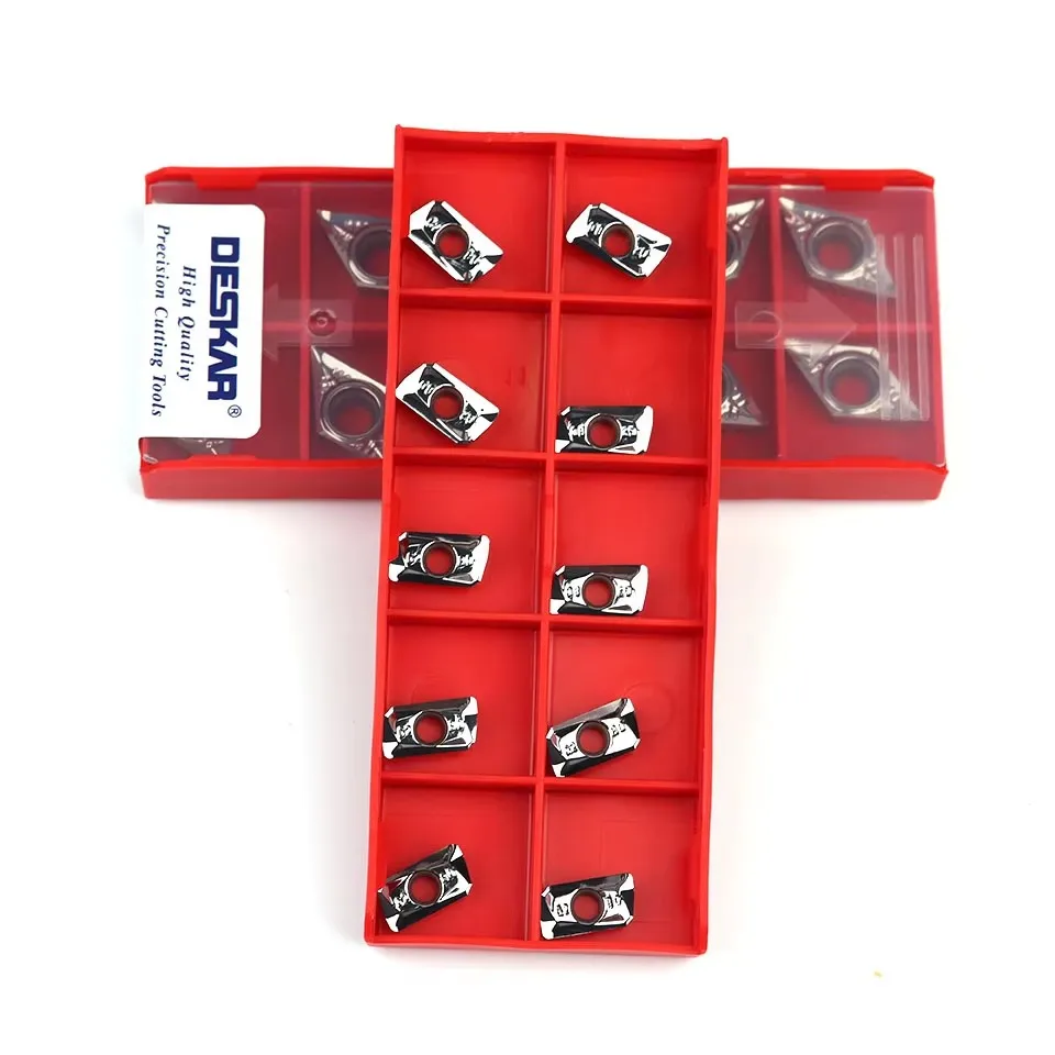 Серия APKT DESKAR APKT1003/1135/1604/160408PDFR-AL/MA K10 Оригинальные токарные пластины для станков с ЧПУ для обработки алюминия