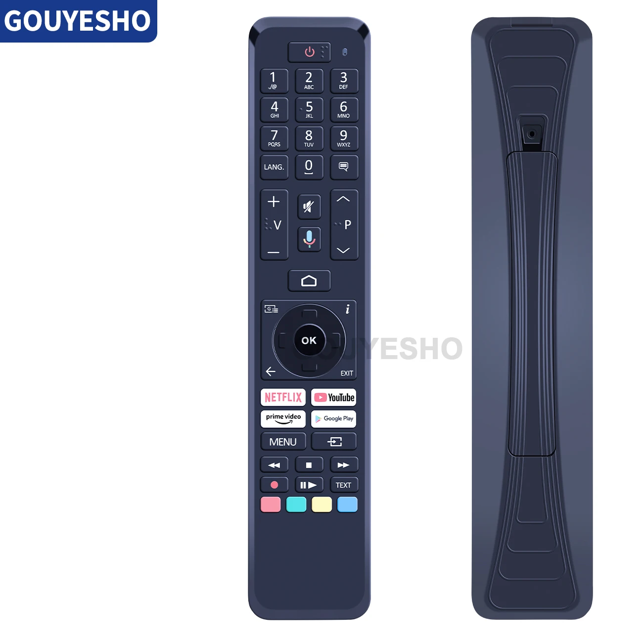 New Voice Remote Control for Panasonic Tx-55lx650e 43LX650E 24LSW484 DAEWOO 43DM72UA Medion RC1832 LED Smart TV