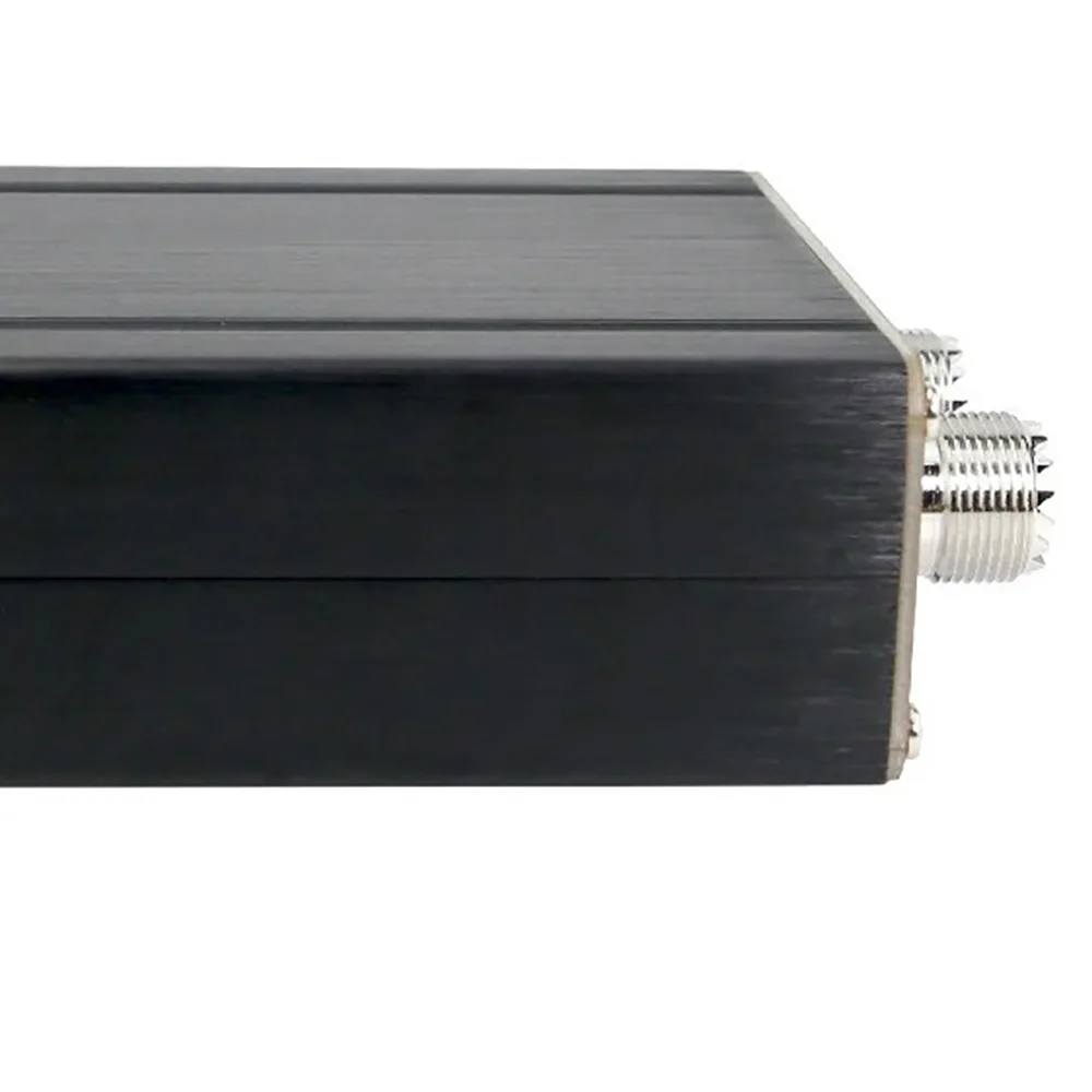 Sintonizador de antena mini automático para equipamento de rádio 1,8 ~ 55 MHz 0,96 pol. com caixa ATU-100