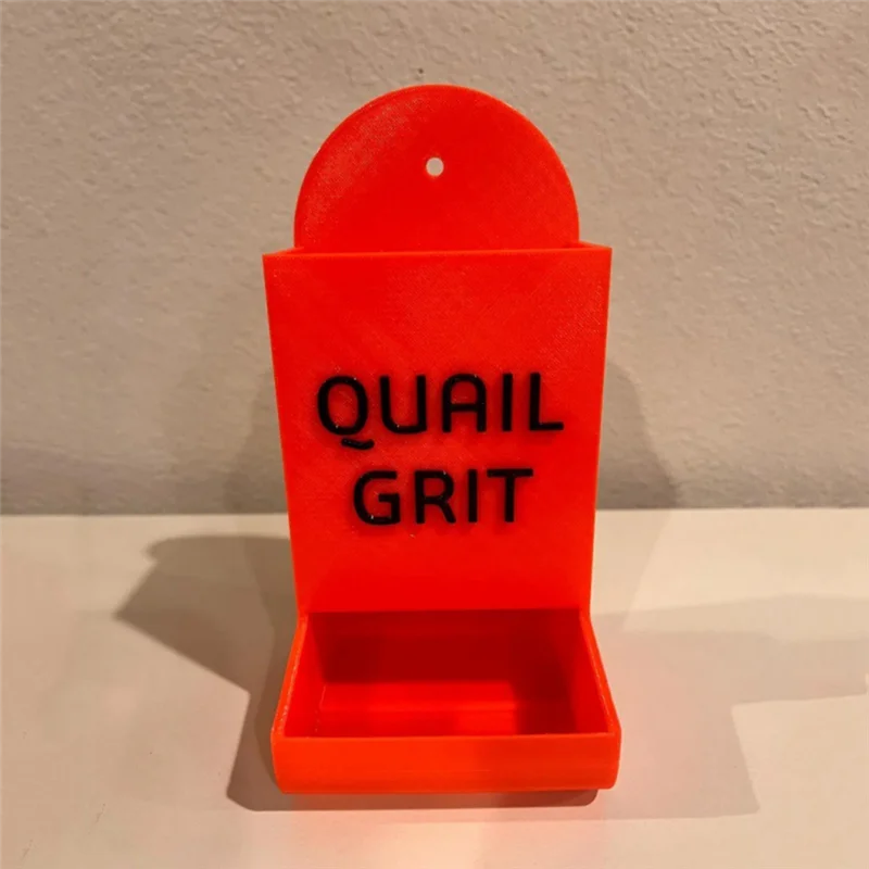 ALIM-Chicken Oyster Shell Feeder And Grit Feeder Plastic Chicken Feeder Chicken Coop Accessories Automatic Chicken Feeder
