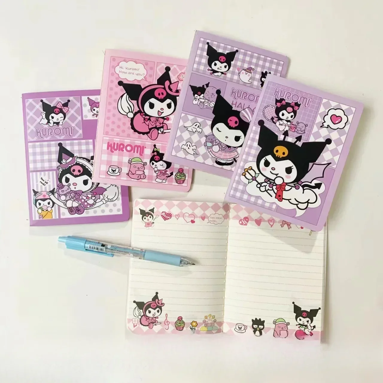 Sanrio Notebooks Kuromi My Melody Stationery Daily Weekly Planner Agenda Stationery Office School Supplies Kids Gift